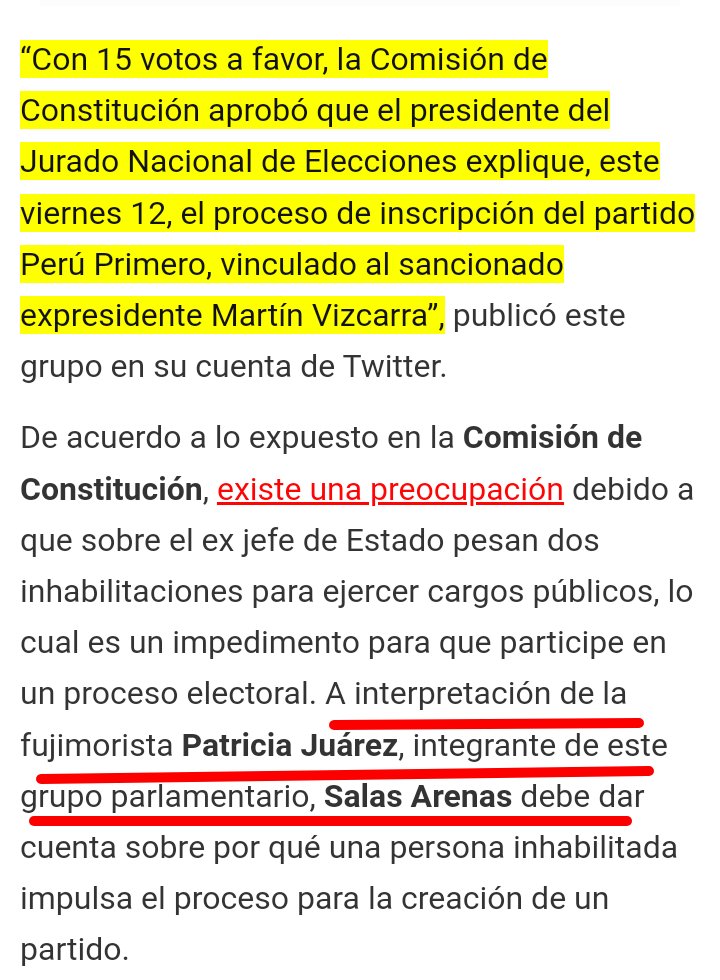 arihmanperuano's tweet photo. "Cómo es posible que un investigado por corrupción funde un partido!!"-dice Patricia Juárez más cínica q nunca. Cuando ella fue parte del partido del fallecido-siendo-investigado Ratañeda Lossio, y ahora es parte del partido d la Mega Investigada Keiko Fujimori. 🤣😂 https://t.co/L7Bzfipu1u