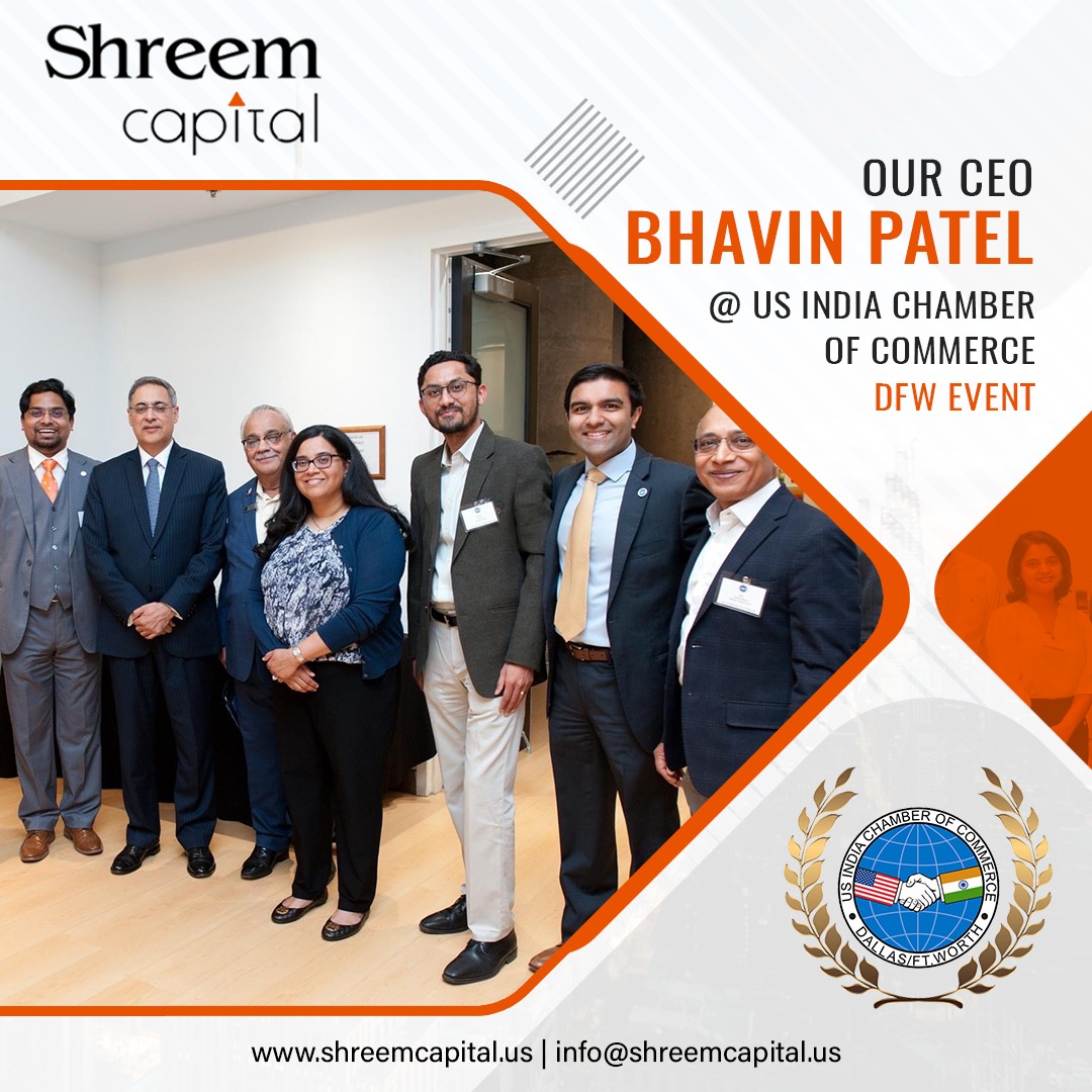 CapitalShreem's tweet photo. Our CEO, Bhavin Patel, at the US INDIA Chamber of Commerce DFW  event as a panelist among successful young CEOs and founders of Indian Origin, discussing Hotel investments space.

#ShreemCapital #RealEstateInvesting #USIndiaChamberOfCommerce #DFW #HotelInvestments https://t.co/BFspyzTqNC