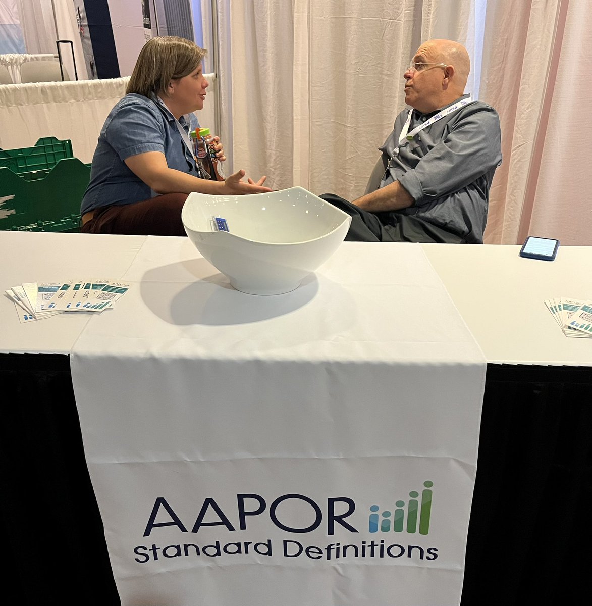 #aapor brain trust!  #aapor23