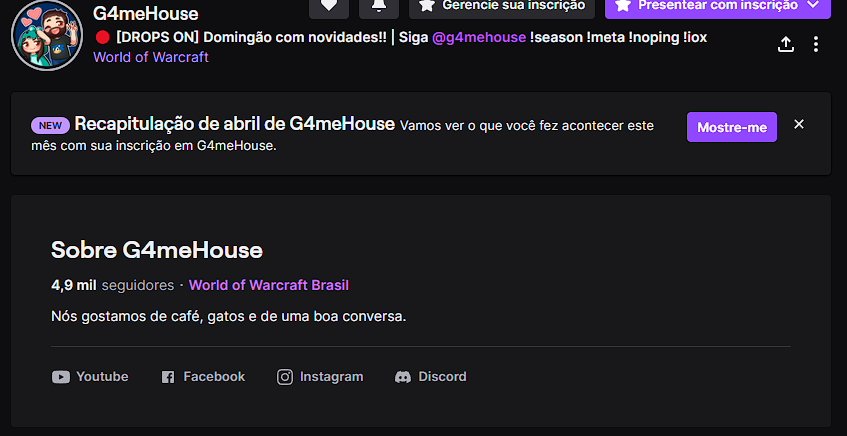G4meHouse's tweet photo. Estamos a 134 seguidores de batermos a nossa meta de 5k de seguidores! 🎉 
Bora fazer essa live especial acontecer! 
Ainda não segue? 👉 https://t.co/jwzVEEzH9k https://t.co/fgadNE5wTd