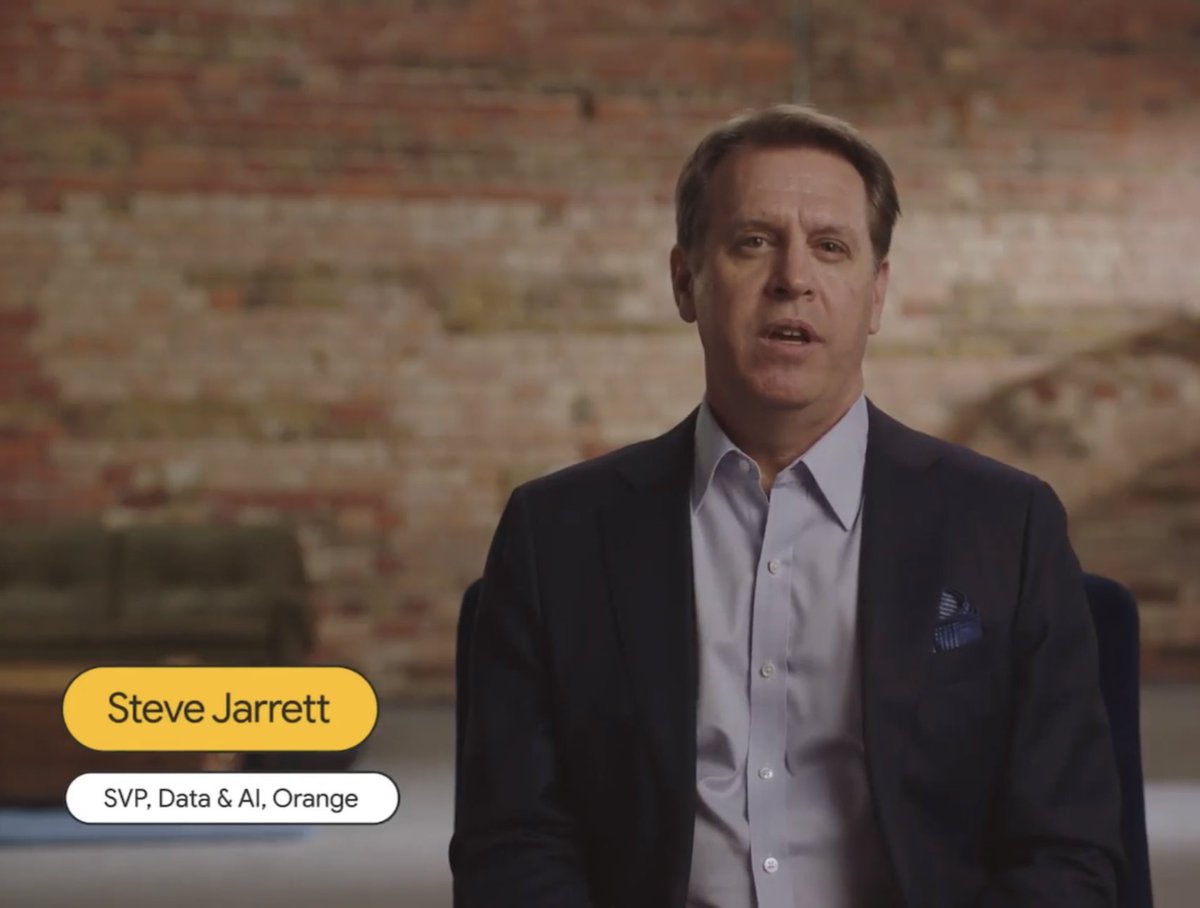 Today at #GoogleIO2023 I am proud on behalf of <a href="/orange/">Orange</a> to announce a wide range of #GenerativeAI experimentation with the world-class team <a href="/Google/">Google</a> to give superpowers to our 136,000 employees across 26 countries, including how we might reinvent our customer contact and support