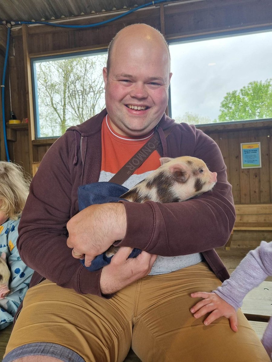 Cuddled a mini pig today. Thats it, thats the tweet! @PennywellFarm