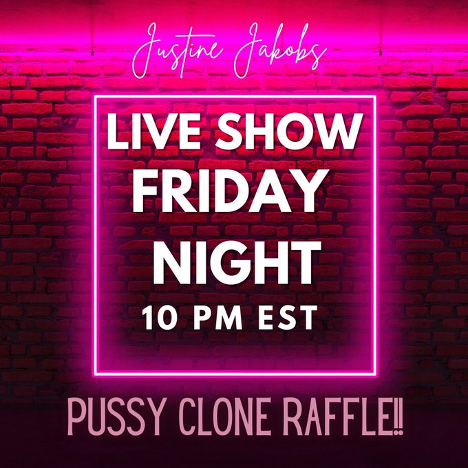 Live show raffling off pussy clone friday at 10 pm est on onlyfans https://t.co/YV3wGzJewB https://t