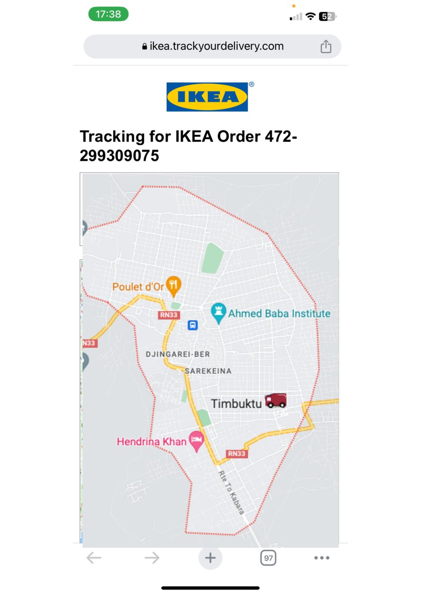 LoreleiMathias's tweet photo. #TheBlunderfulEveryday - A tale of Flatpacked Ineptitude:
Girl buys sofa from @IKEAUK
Girl spends entire bank hol watching tiny avatar of a lorry drive all over UK, past her road before it all goes UTTERLY absurd. Full story below, pls RT! @IKEAUKSupport #IKEA Threadcount 1/250 https://t.co/EBf2LfpWZw