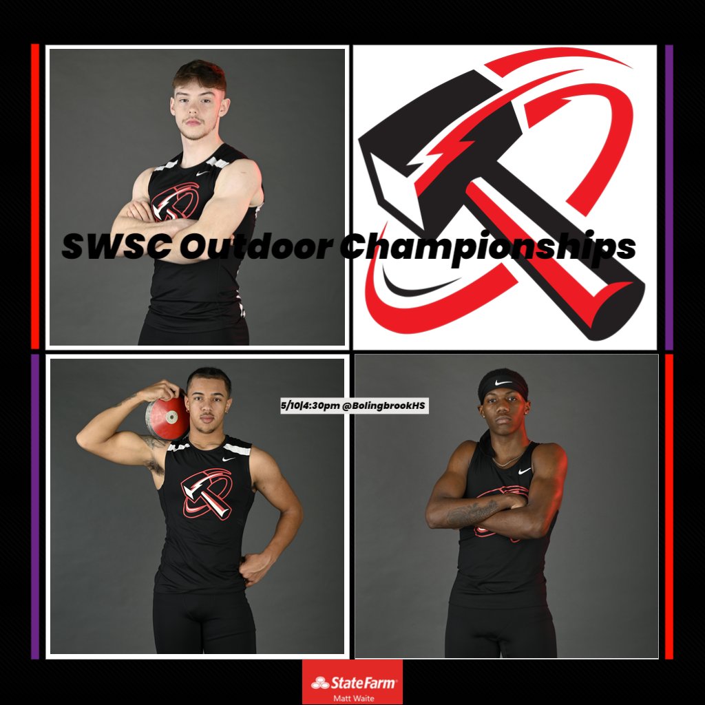 The BBCHS Boys Track and Field team is headed to Bolingbrook HS to compete in the SWSC conference championships!  One of the toughest conferences in the state of IL!  Excited to see what our guys can do against the best!