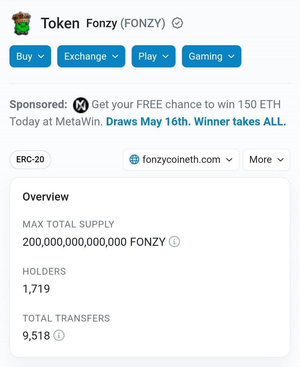 fonzycoineth's tweet photo. $FONZY 1,700+ holders strong 💪 https://t.co/66MVJUNTqI