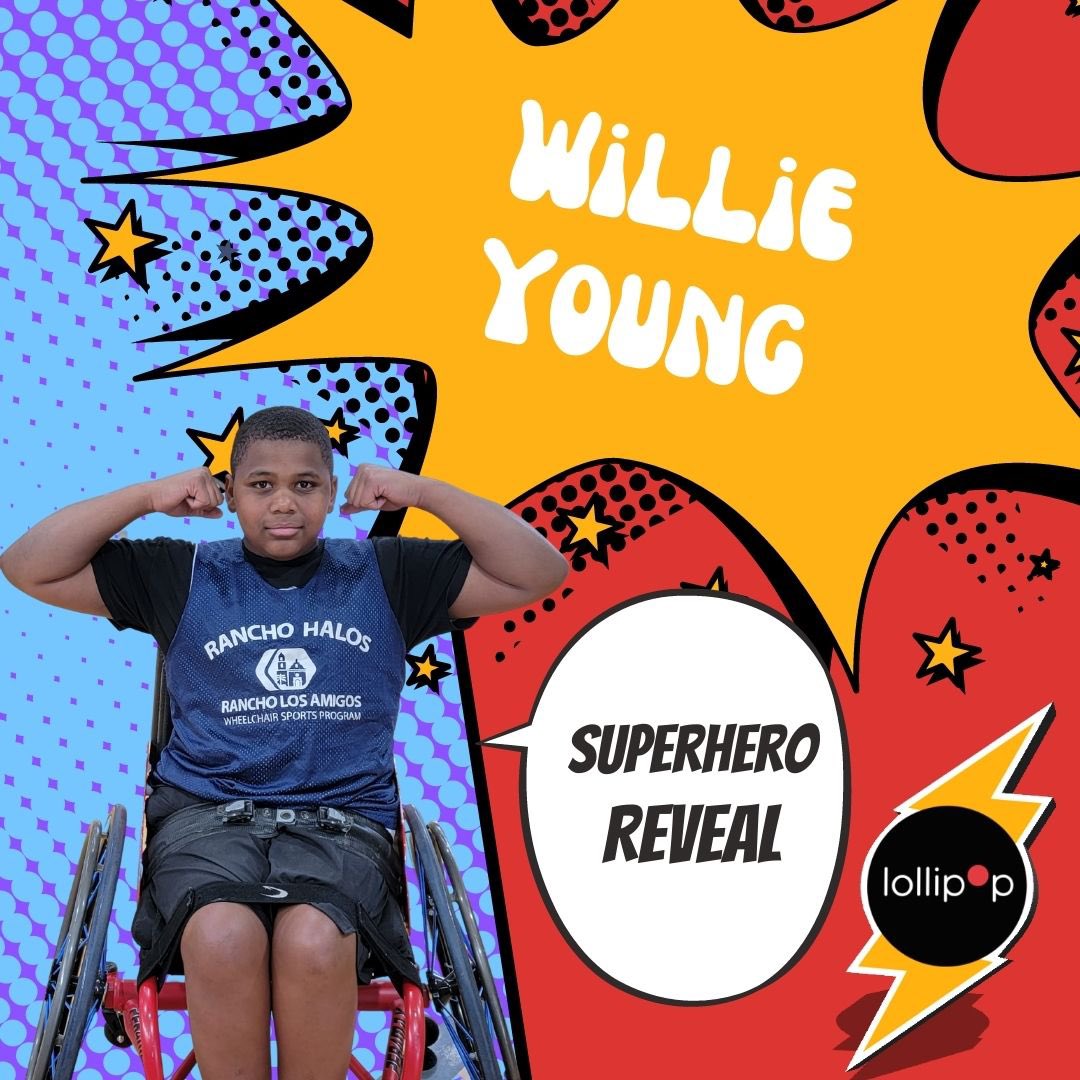 LollipopTheater's tweet photo. Introducing our THIRD SUPERHERO team for LOLLIPOP’s 5th Annual Superhero Reveal Event in Beverly Hills on June 11…Willie Young AKA Super 3 🏀 along with awesome costume designer Stanley Hudson!! 
Stay tuned for ticket information👀
-
#SuperheroReveal #LollipopTheater https://t.co/u38FjOvjit