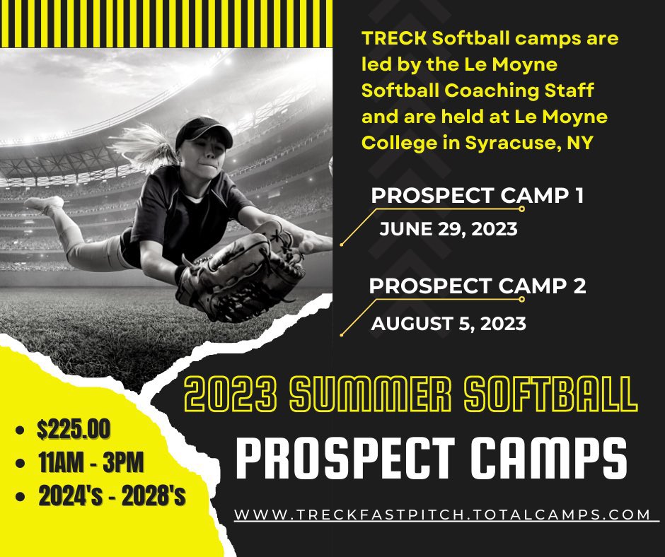 Come experience a day in the life as a ‘Phin!!  See you there!! 

treckfastpitch.totalcamps.com/shop/EVENT