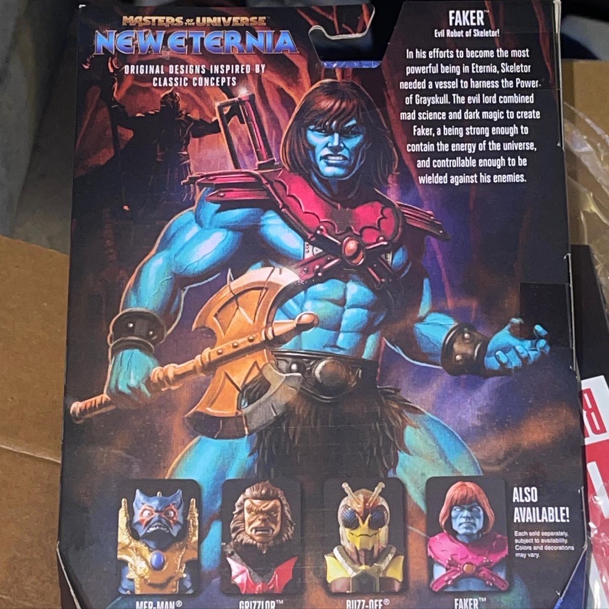 📬…Mail call!  🤩 New Eternia Faker has arrived! All caught up on the Masterverse line! 💯 @mattel @MastersOfficial #motu #masterverse #motucollector #faker #neweternia