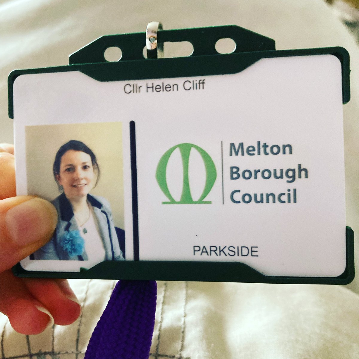 All getting a bit real now. Have a terrible photo on ID to prove it!
Lots of points to the officers of @meltonbc for helping to make induction events accessible for me - including creative solutions for a lift with a broken “call” function… I can confirm no piggy backs required!