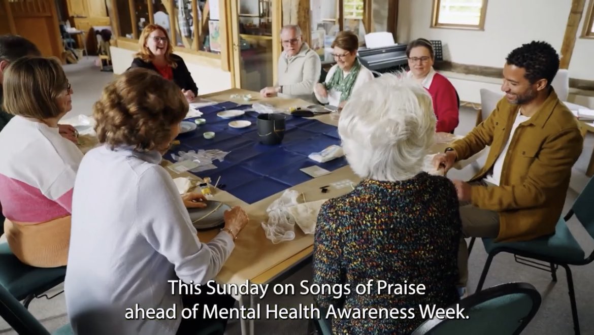 We are so exited to finally announce that this Sunday Kintsugi Hope will be featured on BBC Songs of Praise for #MentalHealthAwarenessWeek with <a href="/SeanFletcherTV/">Sean Fletcher</a> 

Tune in 1.15pm on BBC on Sunday 14th May.

bbc.co.uk/programmes/p0f….