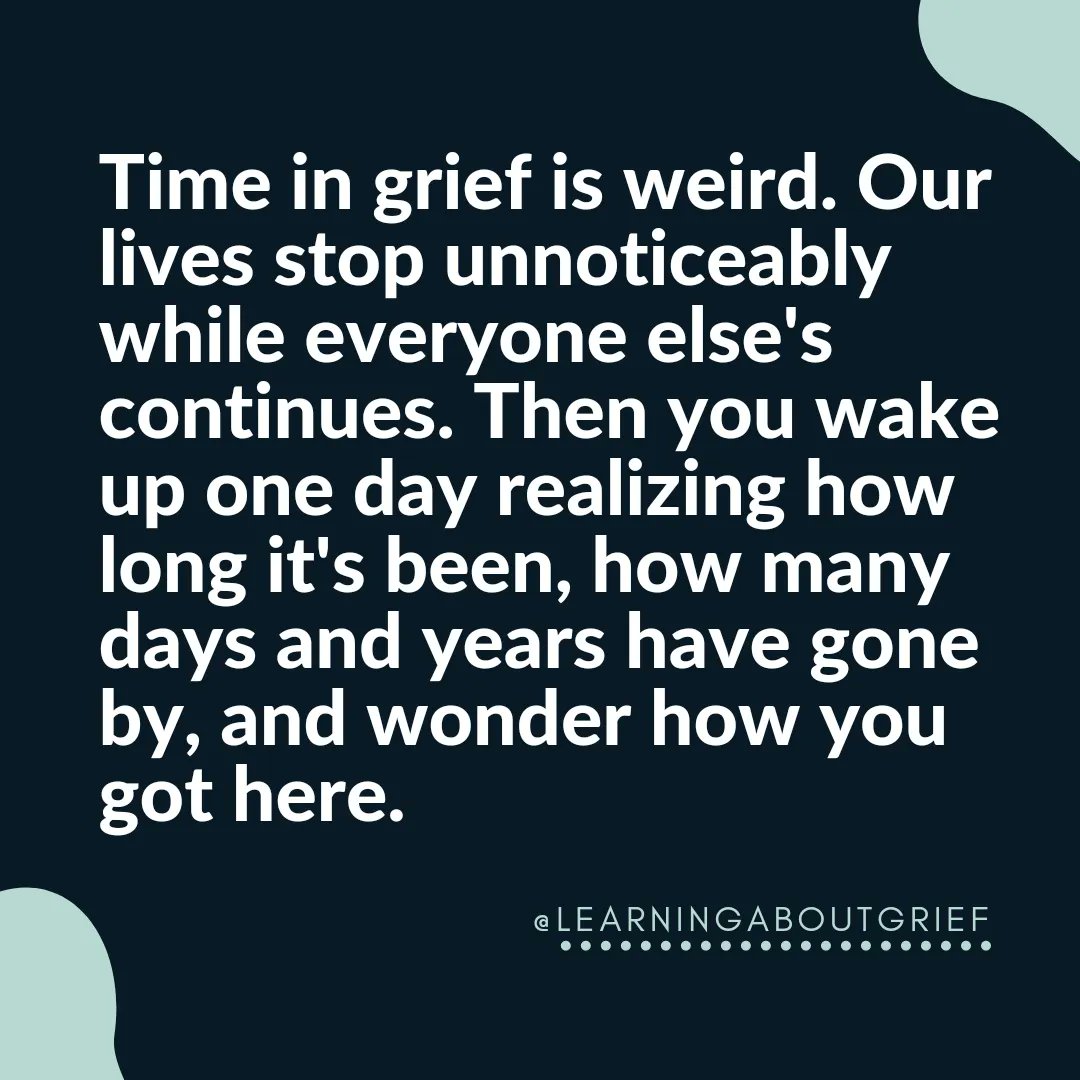 Learnaboutgrief's tweet photo. Life can feel confusing after loss. We see everyday life continue for many while ours have changed. https://t.co/WymtUqzWfy