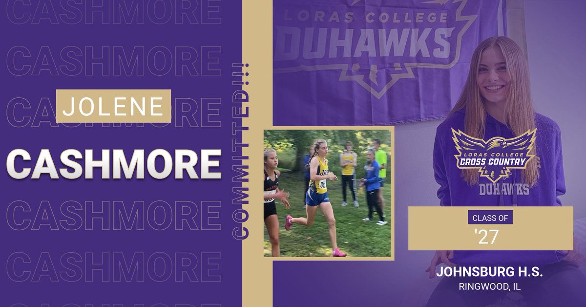 Please welcome Jolene Cashmore to the Duhawk Cross Country &amp; Track family!!! #GoDuhawks