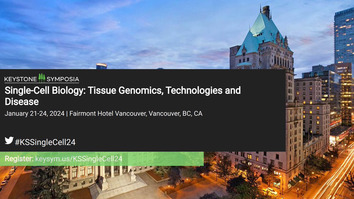 Explore emerging #SpatialOmics #SpatialBiology research with field leaders @KeystoneSymp Single-Cell Biology: Tissue Genomics, Technologies and Disease, this January in Vancouver! hubs.la/Q026M43b0 #KSSingleCell24