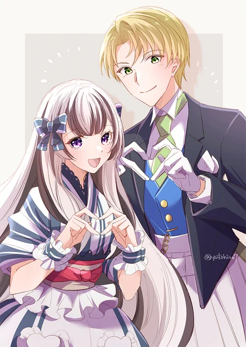 ヴェイルちゃんとアルフレッド