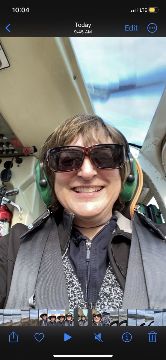 JoanMarieGalat's tweet photo. Did I mention getting to ride in the front seat of a helicopter over the Mackenzie River to reach Fort Simpson during my #CCBCBookWeek tour in the Northwest Territories? So fun!@kidsbookcentre #bookweek2023 #NWT https://t.co/Y8cKNKZlPk