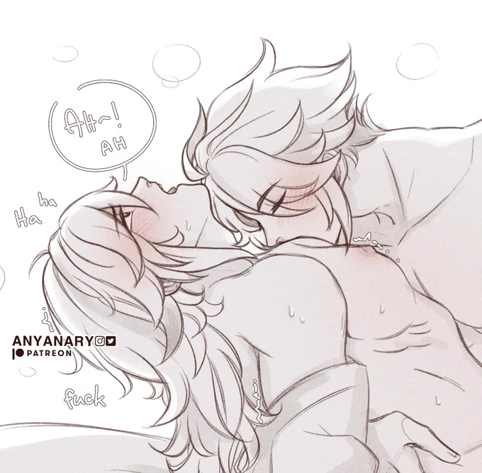 A fun night~  #GenshinImpact #alkaveh #Alhaitam #Kaveh #nsfw