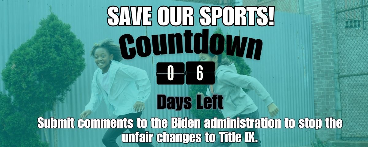 policypoundcake's tweet photo. Have YOU submitted your comments to the BIDEN Administration? You still have time.
SHARE this post w/ family &amp; friends,  to do the same. @KimJonesICONES and @Michele_TaFoya
#SaveOurSports #SaveGirlsSports #takebacktitleix #keepgirlssportfemale #DoingnothingisNotanOption https://t.co/QCAzyjW4fu