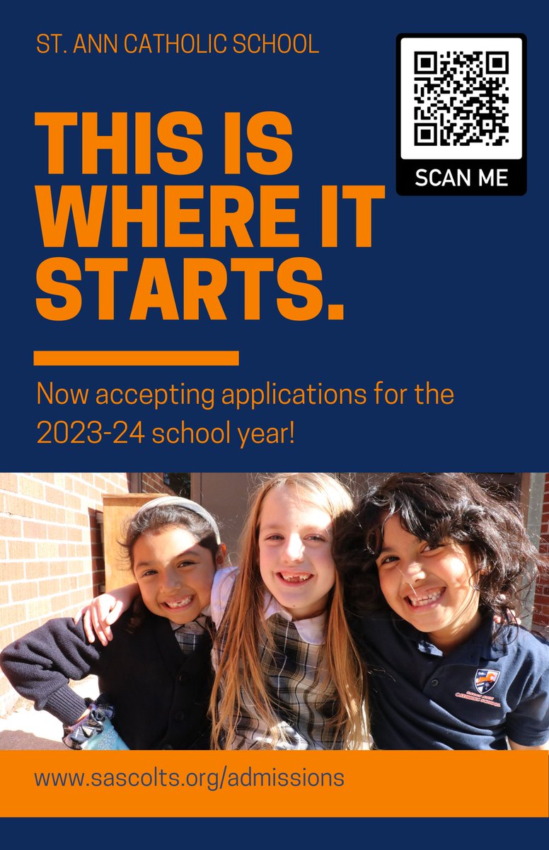 stannschool's tweet photo. Share with your friends! If you bring in a new family, you could be eligible for a referral discount.
Enrollment is open! Some grades are starting to fill up! Email Sara at Sara.Westrich@sascolts.org for referral code. https://t.co/lGzbpSdWQS