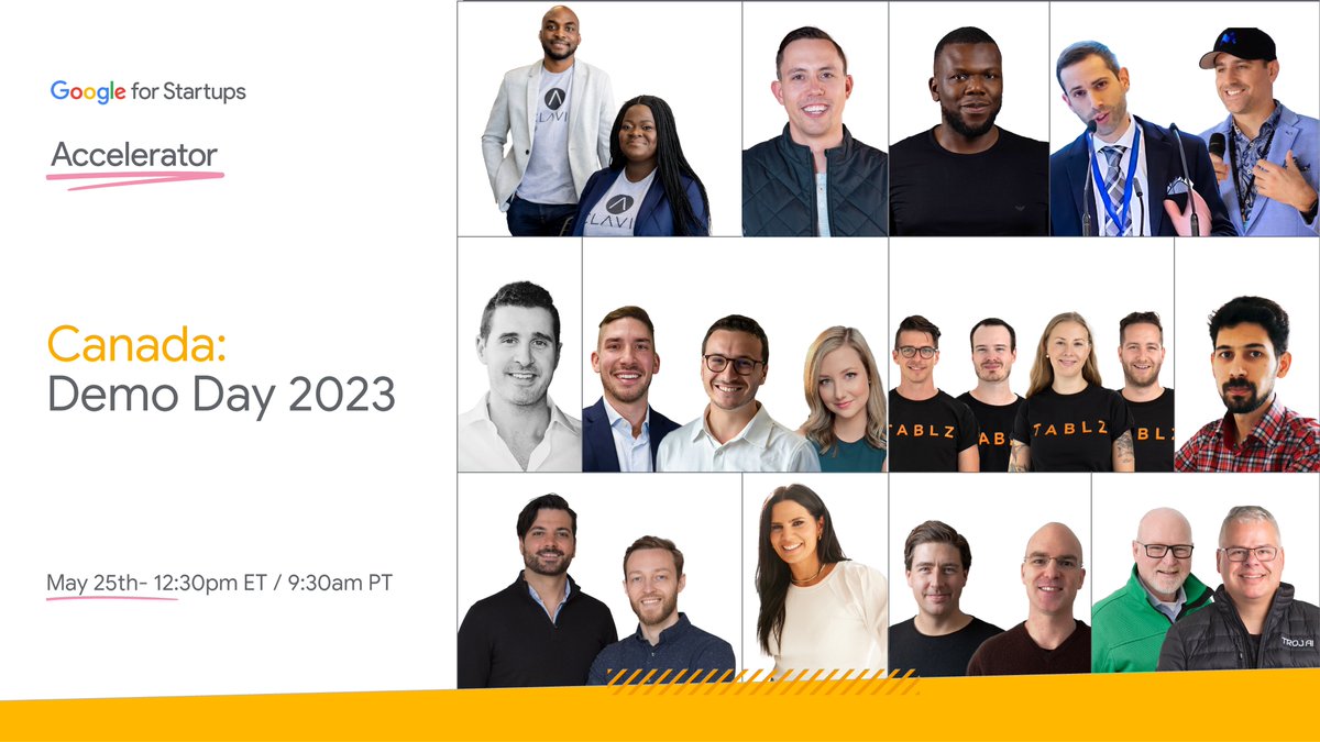 Foqus Technologies Inc (@foqus_tech) on Twitter photo The third <a href="/GoogleStartups/">Google for Startups</a> Accelerator: Canada Demo Day, is coming soon. On May 25th, we invite you to join us and come to hear what we have achieved during the past 10 weeks.
Register it here: goo.gle/ca-demoday2023 #AcceleratedWithGoogle The third <a href="/GoogleStartups/">Google for Startups</a> Accelerator: Canada Demo Day, is coming soon. On May 25th, we invite you to join us and come to hear what we have achieved during the past 10 weeks.
Register it here: goo.gle/ca-demoday2023 #AcceleratedWithGoogle
