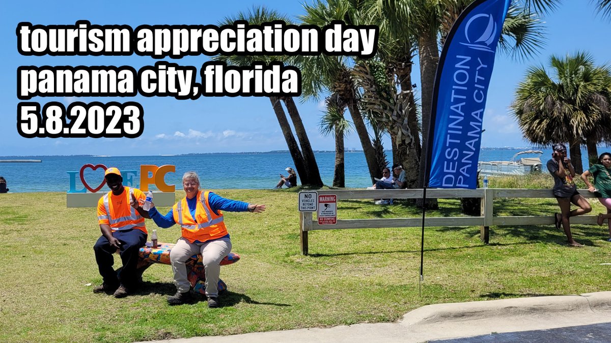 NerdInFlorida's tweet photo. Tourism Appreciation Day, Panama City, Florida, 5.8.2023 🌊🌴 
https://t.co/OhahF4OZBP

#LovePC #NTTW23 #TravelForward #WhereLifeSetsSail #nerdinflorida  #video https://t.co/9oS84wg8oF