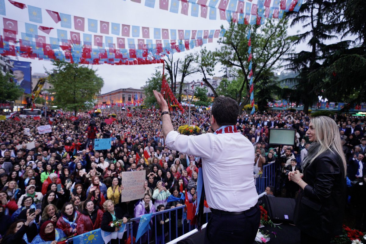 dk_imamoglu's tweet photo. Sevginin, adaletin, birliğin sesi Trabzon'dan yükseldi! 🫶 https://t.co/CziqyrfFZI