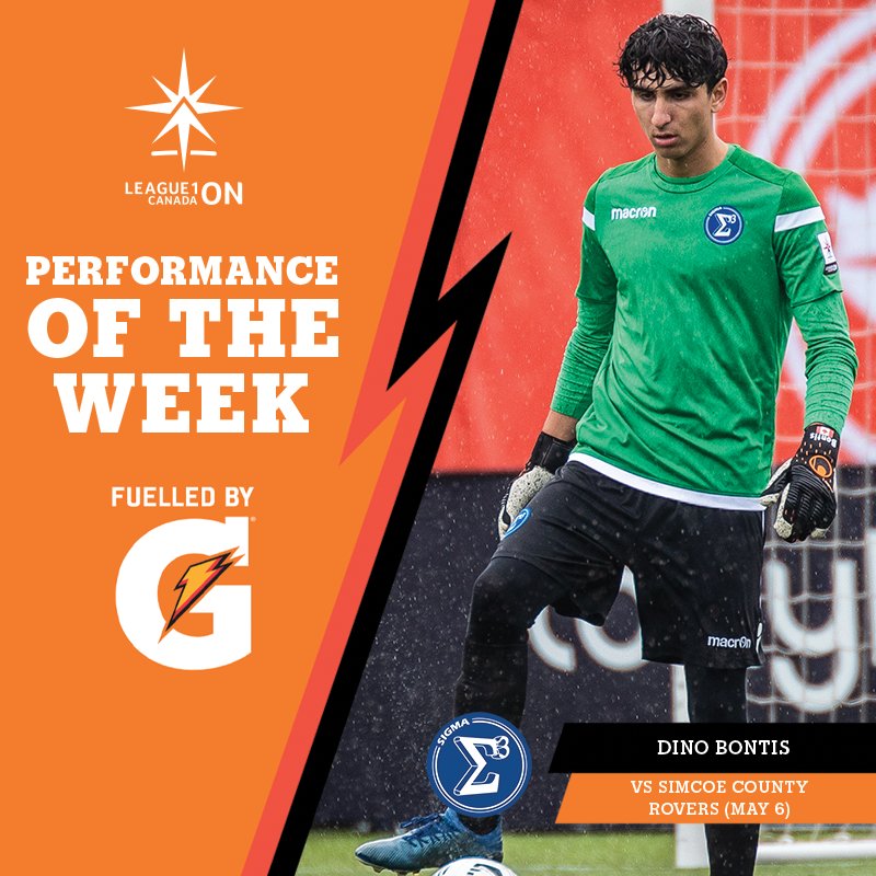 ⛔️ No way through.

Congratulations to Dino Bontis on putting down the #L1O <a href="/Gatorade/">Gatorade</a> 𝗣𝗲𝗿𝗳𝗼𝗿𝗺𝗮𝗻𝗰𝗲 𝗼𝗳 𝘁𝗵𝗲 𝗪𝗲𝗲𝗸 Fuelled by G, in an excellent display against <a href="/RoversFC_L1O/">Simcoe County Rovers FC</a> on Saturday.

#EveryPointMatters