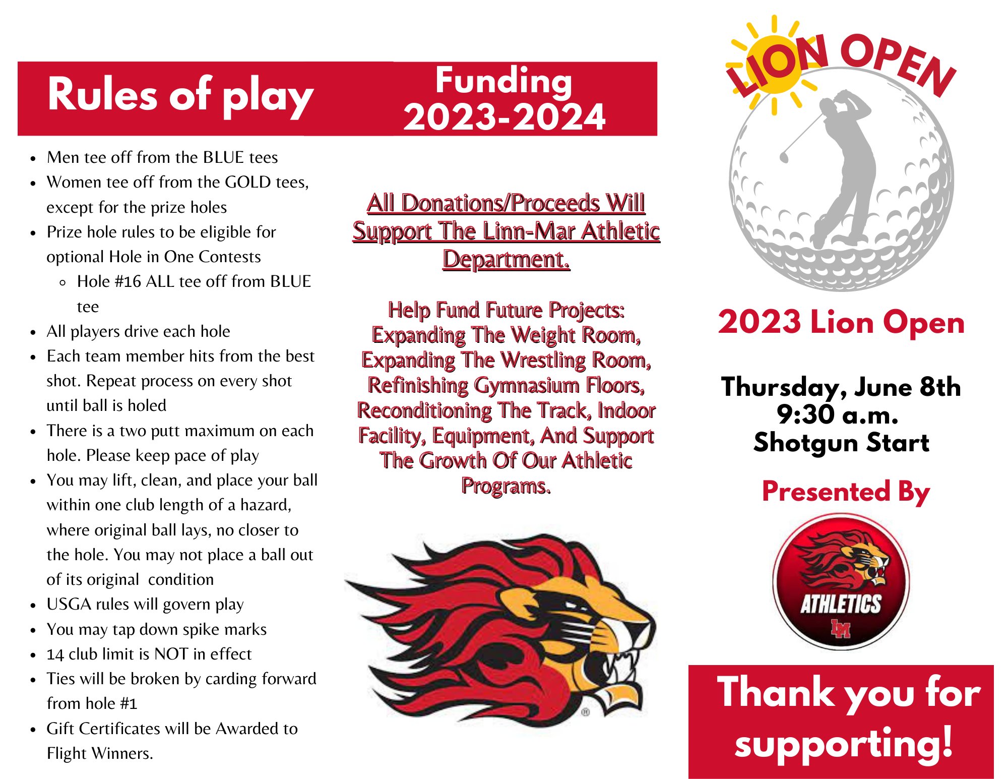 Linn Mar Athletics Calendar