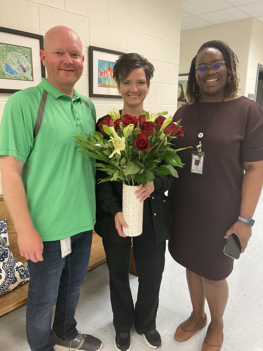 Today is National School Nurse Day. The RHES family celebrates Nurse Brandy Taylor! We are thankful for you and all that you do! We love you!❤️