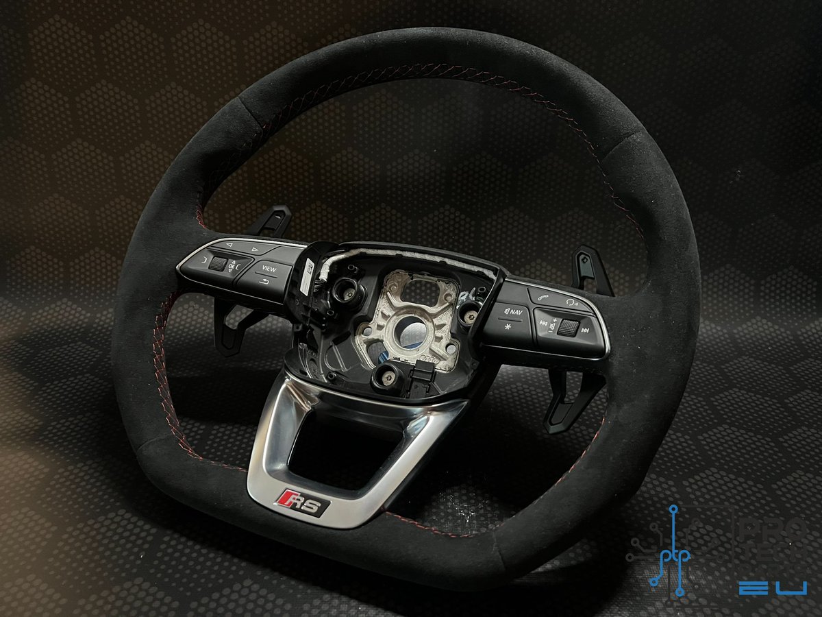 protechpartseu's tweet image. Discover the ultimate driving experience with our NEW Audi RS steering wheel, now featuring original Lamborghini paddle shifters! 🏁🚗 Upgrade your ride and feel the precision in every gear change. #AudiRS #LamborghiniPaddles #PerformanceDriving #CarEnthusiast