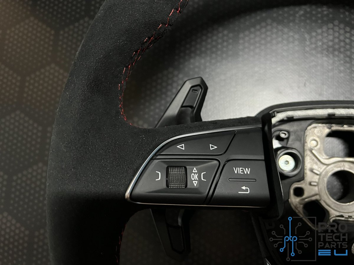 protechpartseu's tweet image. Discover the ultimate driving experience with our NEW Audi RS steering wheel, now featuring original Lamborghini paddle shifters! 🏁🚗 Upgrade your ride and feel the precision in every gear change. #AudiRS #LamborghiniPaddles #PerformanceDriving #CarEnthusiast