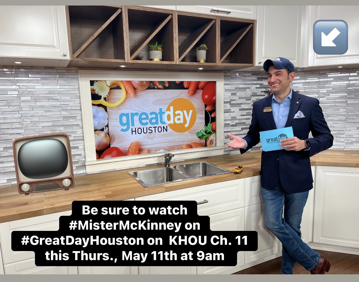 Be sure to WATCH 👀 <a href="/mistermckinney/">Mr. McKinney</a> of <a href="/McKinneysHOU/">Mister McKinney's Historic Houston</a> Thurs at 9am on <a href="/KHOU/">KHOU 11 News Houston</a>’s <a href="/GreatDayHouston/">Great Day Houston</a> 🎤 talking about <a href="/MillerOutdoor/">Michael Miller</a> Theatre’s 🎭 BIG 100th anniversary 🎂 celebration 🎉 this weekend in <a href="/HermannPark/">Hermann Park Conservancy</a> ➡️ 🥳 #RT