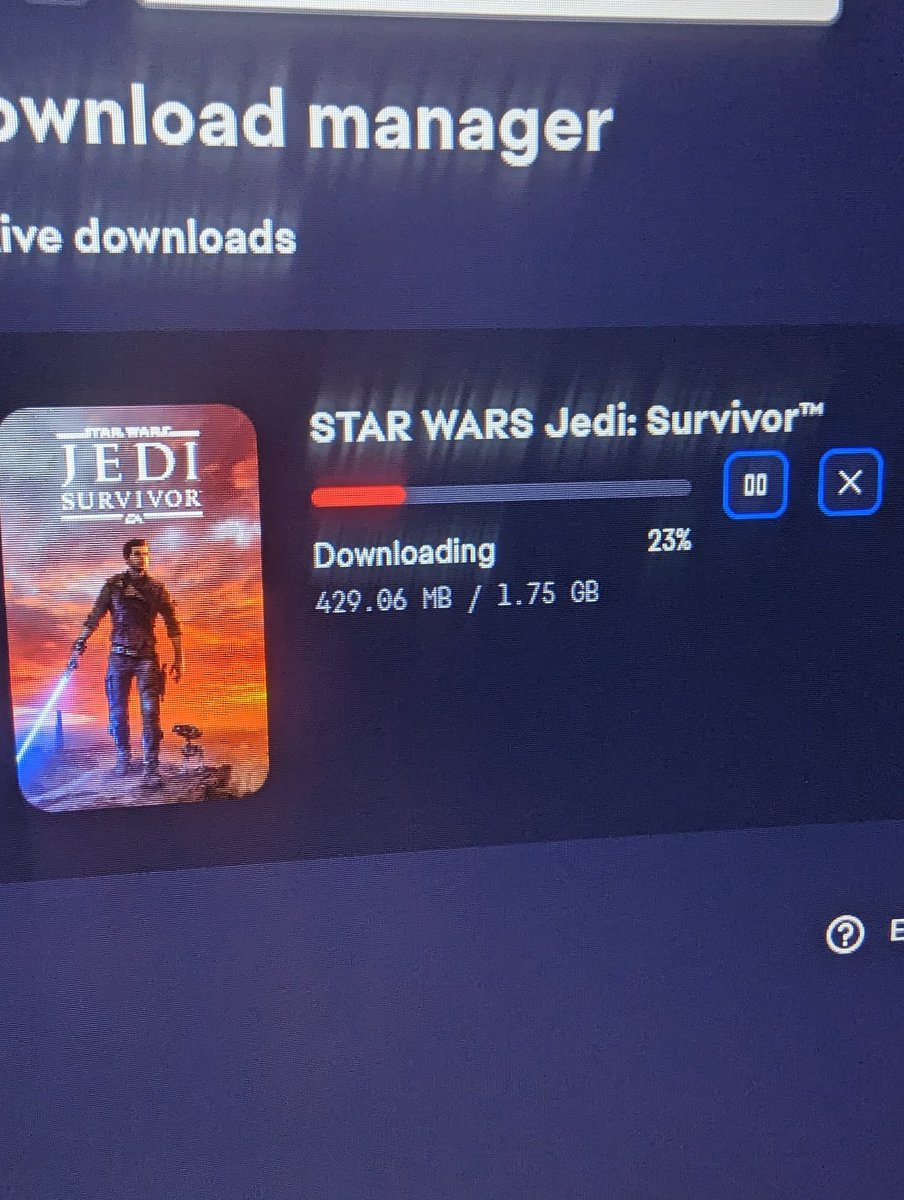 MichallKocis's tweet photo. @EAStarWars Nice job EA nice job 👏👏👏 https://t.co/G4VOX9l1kX