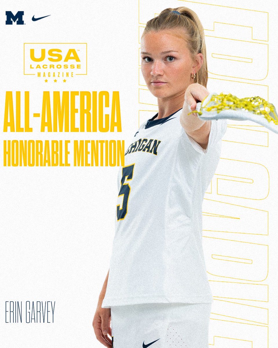 UMichWLAX's tweet photo. Congrats to these three on earning USA Lacrosse Magazine All-America honors! 

📰: https://t.co/rvZfleEh0g

#GoBlue 〽️ https://t.co/xVg5I1ToVb