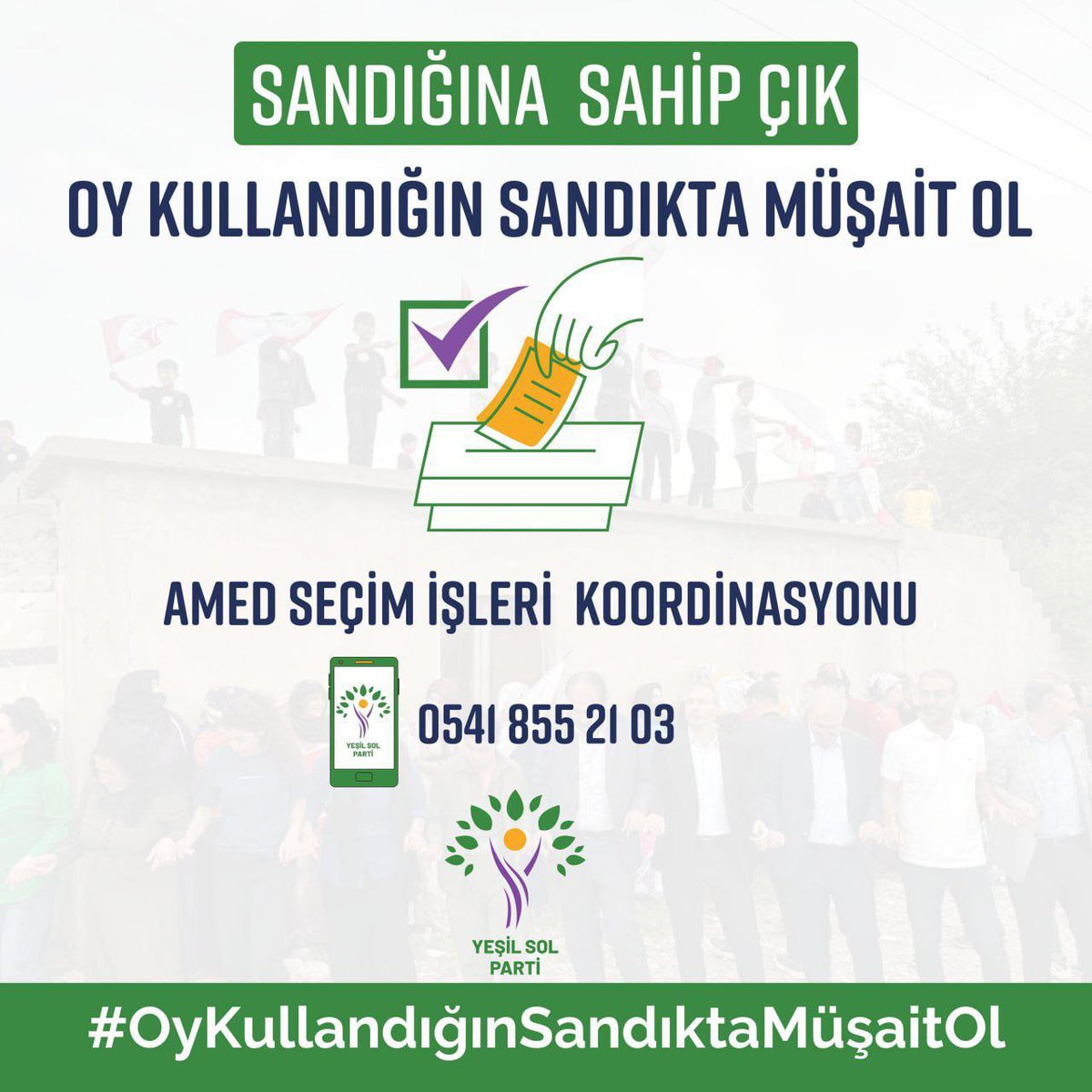 dembismil's tweet photo. #OyKullandığınSandığaSahipÇık
Bu yola gönül veren tüm arkadaslarimizi bekleriz. https://t.co/bLcABhVw4E