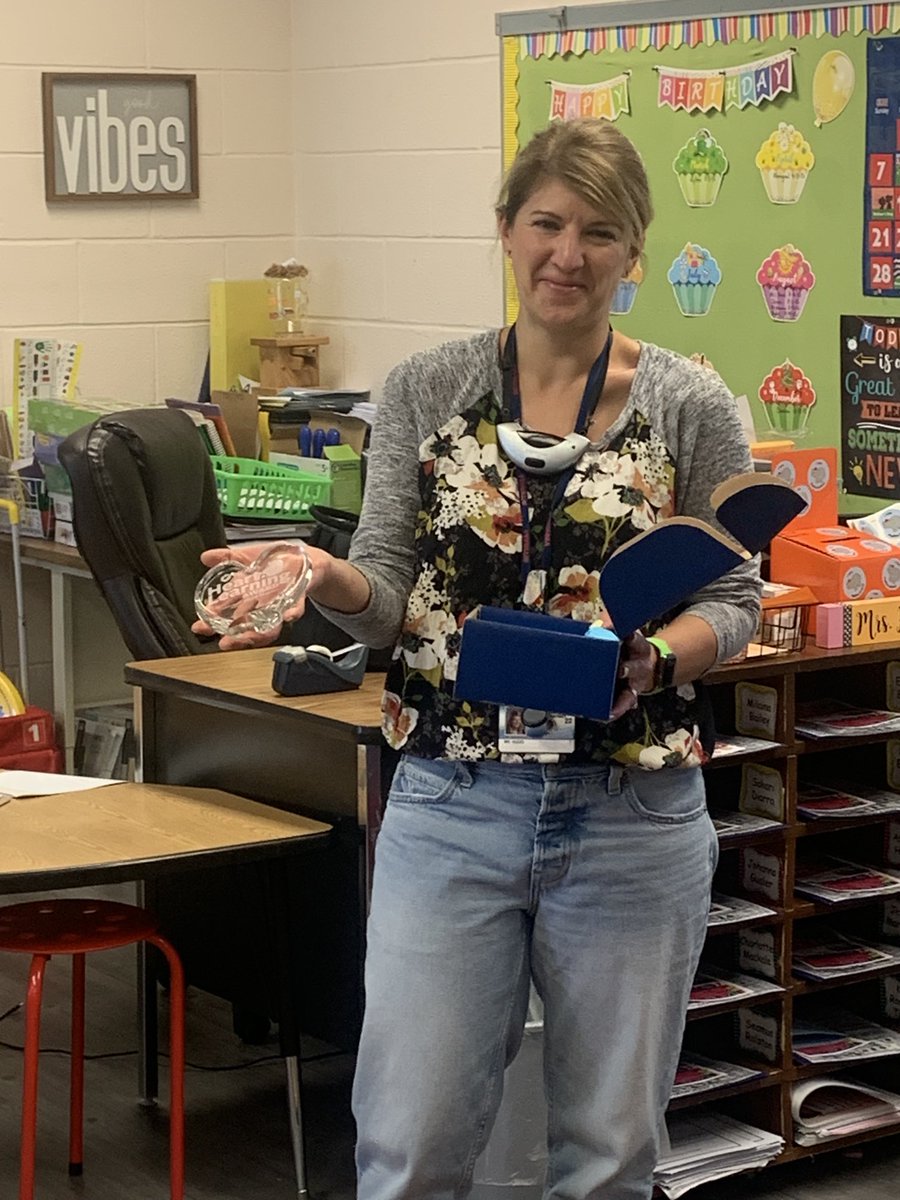 Congratulations to Megan Hood, second grade teacher at OPLC and our Citadel Heart of Learning Award winner!  🎉🎈👏🏻 <a href="/OPLCLearns/">OPLC</a> <a href="/CitadelHearts/">Citadel Hearts</a>