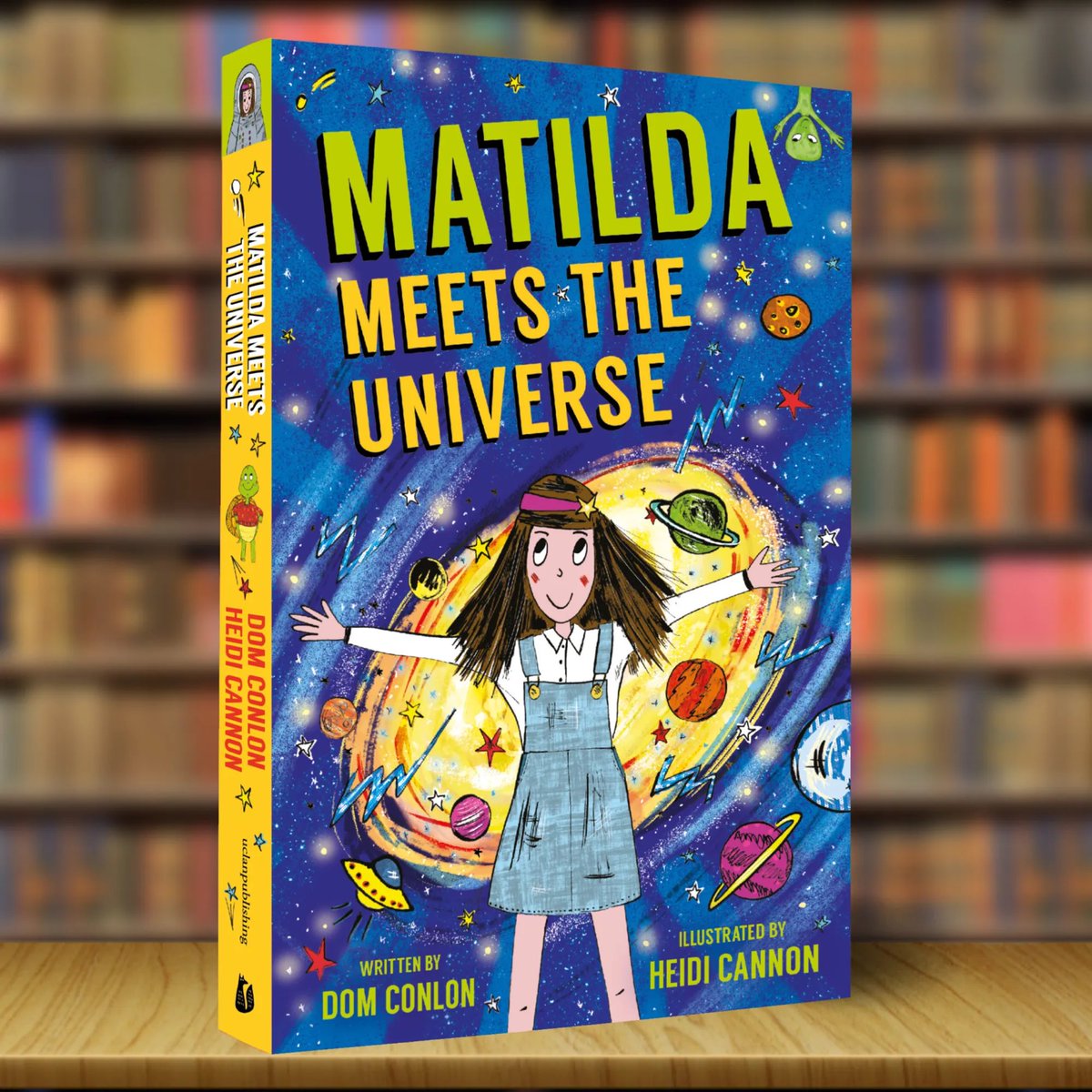 In June, the second Meet Matilda book launches. She will ask the biggest questions about planets, stars, and distances, speeds and communication as she seeks to become the first person to talk to aliens… but will talking be possible? Energetically illustrated by Heidi Cannon