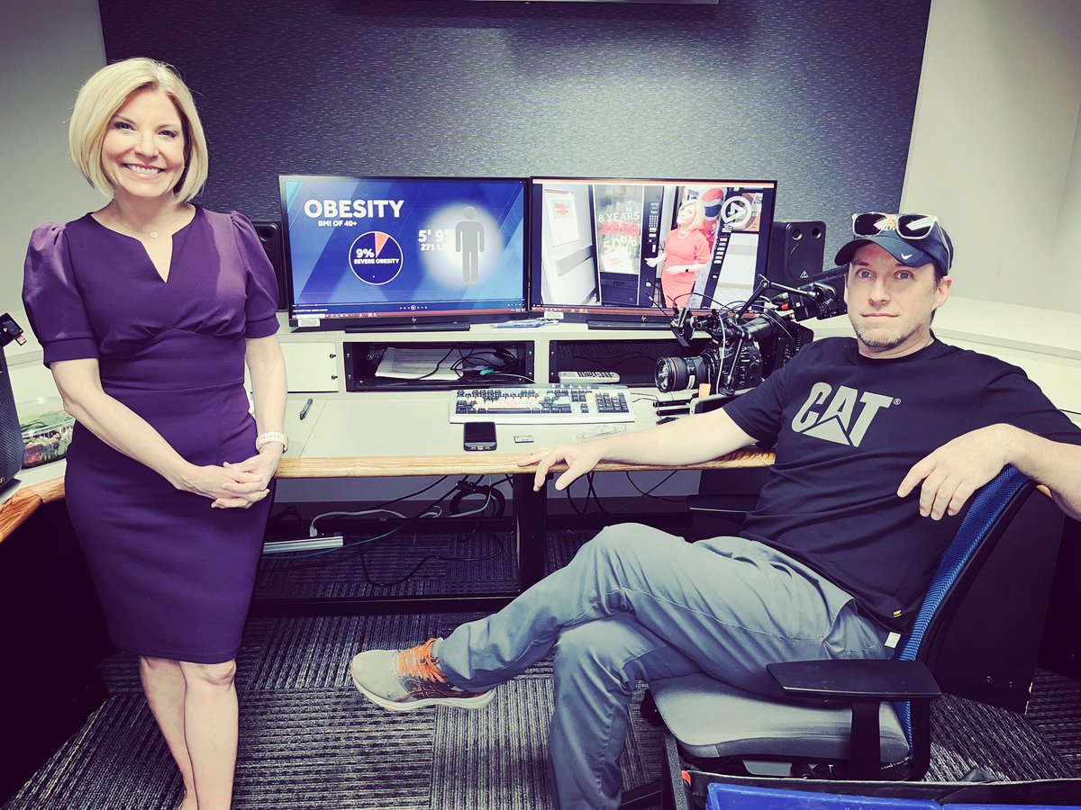 Photojournalist Mike French and I honored to win 1st place #NationalHeadlinerAward for our series on obesity “Weight of the Nation”! <a href="/wbaltv11/">WBAL-TV 11 Baltimore</a>