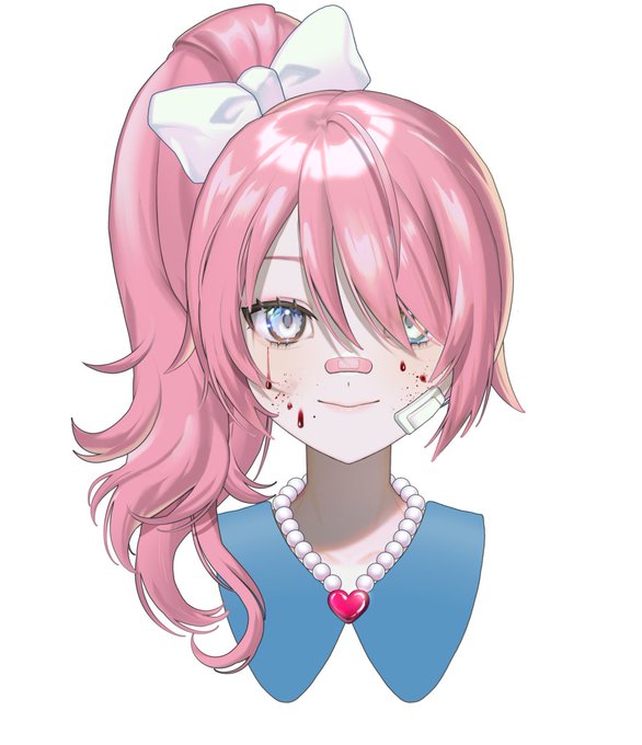 「珍珠项链 ピンク髪」のTwitter画像/イラスト(新着)