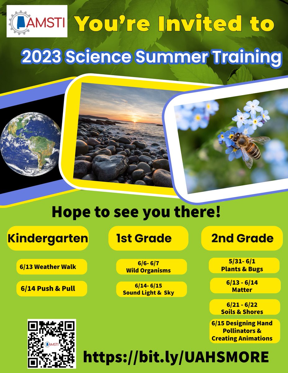 Register today K-2 teachers! Your student scientists will thank you. <a href="/AMSTI4all/">AMSTI</a>