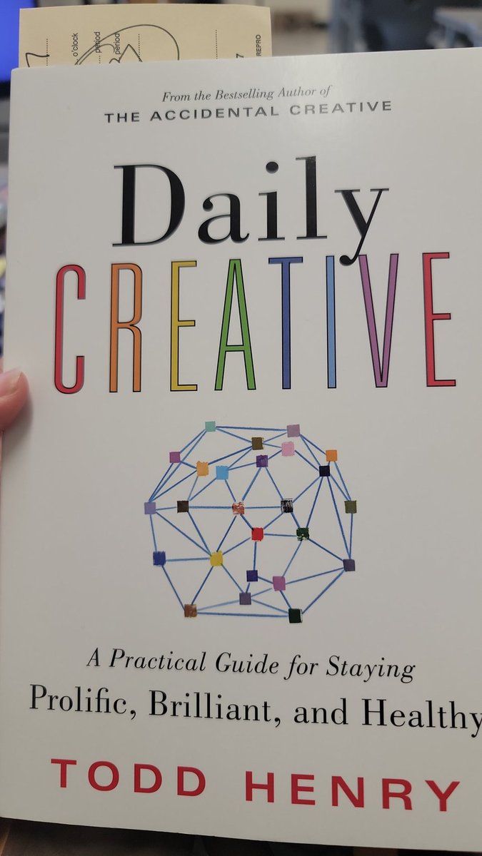 Today's reading: 'What you do every day matters more than what you do once in a while.'
#dailycreative #toddhenry #writer #thinker #ideas #novelist #creative