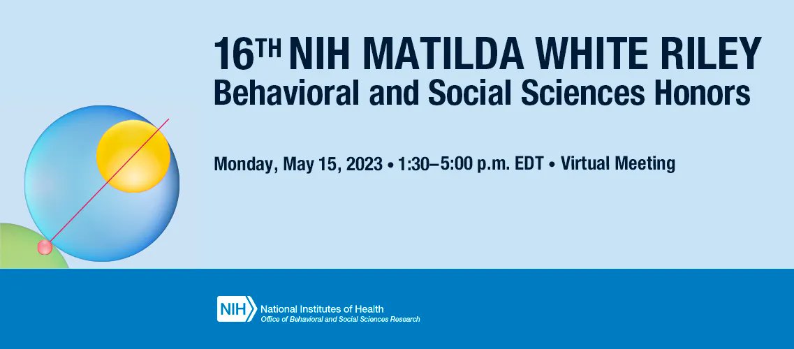 BSR grantee Dr. Jennifer Manly (@ManlyEpic) is the 2023 Distinguished Lecturer at the 16th NIH Matilda White Riley Behavioral and Social Sciences Honors. Tune in to the event on May 15 from 1:30-5pm ET. Register here: buff.ly/42dMagV