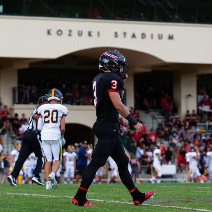 As my H.S. athletics concludes, I'm so grateful🙏! I loved the competition &amp; will never forget the exciting wins, heartbreaking loses &amp; most importantly relationships I've built! Mahalo to my family, teachers, coaches, teammates &amp; trainers for their love &amp; support! Next chapter➡️