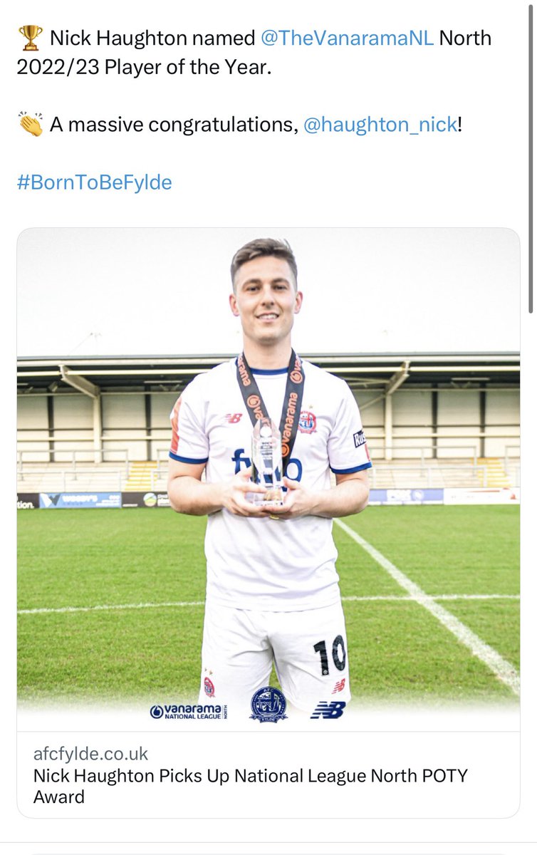 Nick Haughton tweet media