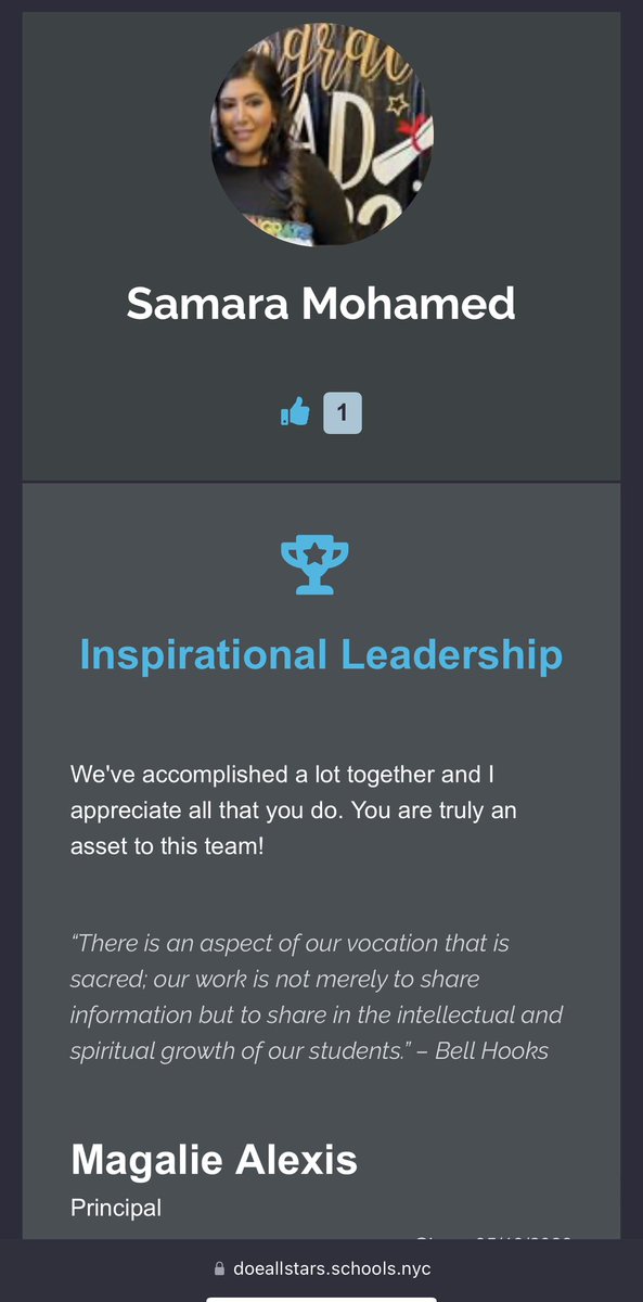 Samara Mohamed (@samaramohamed_) on Twitter photo Wow! Thank you so much, Dr. Alexis, for this beautiful recognition. I am really touched!!! Thank you! <a href="/d79_adult_ed/">District 79 Adult Education</a> School 3! Wow! Thank you so much, Dr. Alexis, for this beautiful recognition. I am really touched!!! Thank you! <a href="/d79_adult_ed/">District 79 Adult Education</a> School 3!