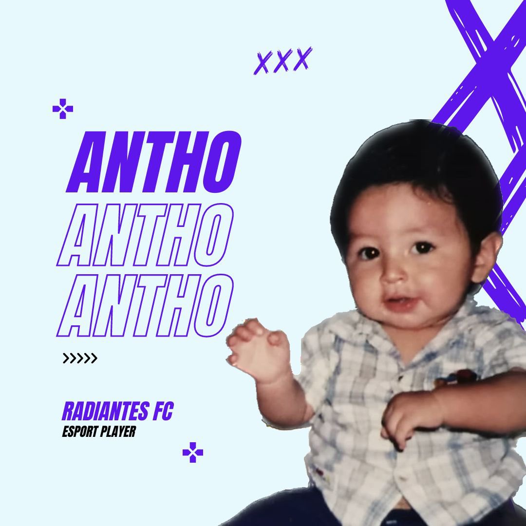 RadiantesFC's tweet photo. ¡Nos congratula anunciar la llegada de @rip_antho a nuestro equipo!
¡¡Bienvenido a la familia!! 🫱🏾‍🫲🏼 https://t.co/kMAixe0WRm
