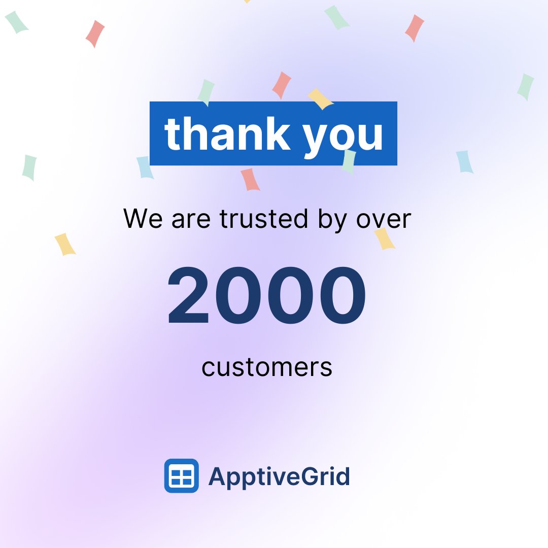 Was für ein Tempo? Wir dürfen uns heute über den 2000. Kunden freuen. Vielen Dank dafür!
Vor kurzem haben wir stolz den 500. Kunden gefeiert. Seitdem haben viele Benutzer-Wünsche umgesetzt und mit Workflow-Automatisierung den Weg in die dynamische Zukunft eröffnet.