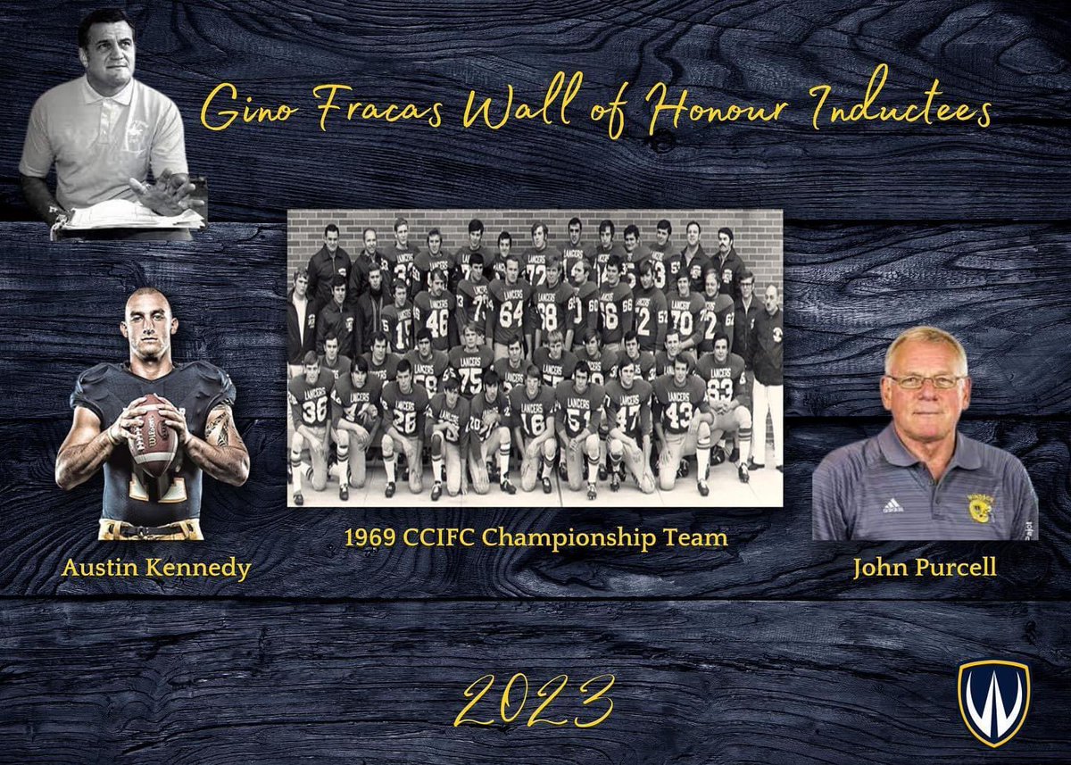 Join us June 24th at the Lancer Football Gala to welcome our newest members of The Gino Fracas Wall of Honour! We will also be launching our new locker room renovation! Register Now! 🔗 below uwindsor.ca/kinesiology/re…