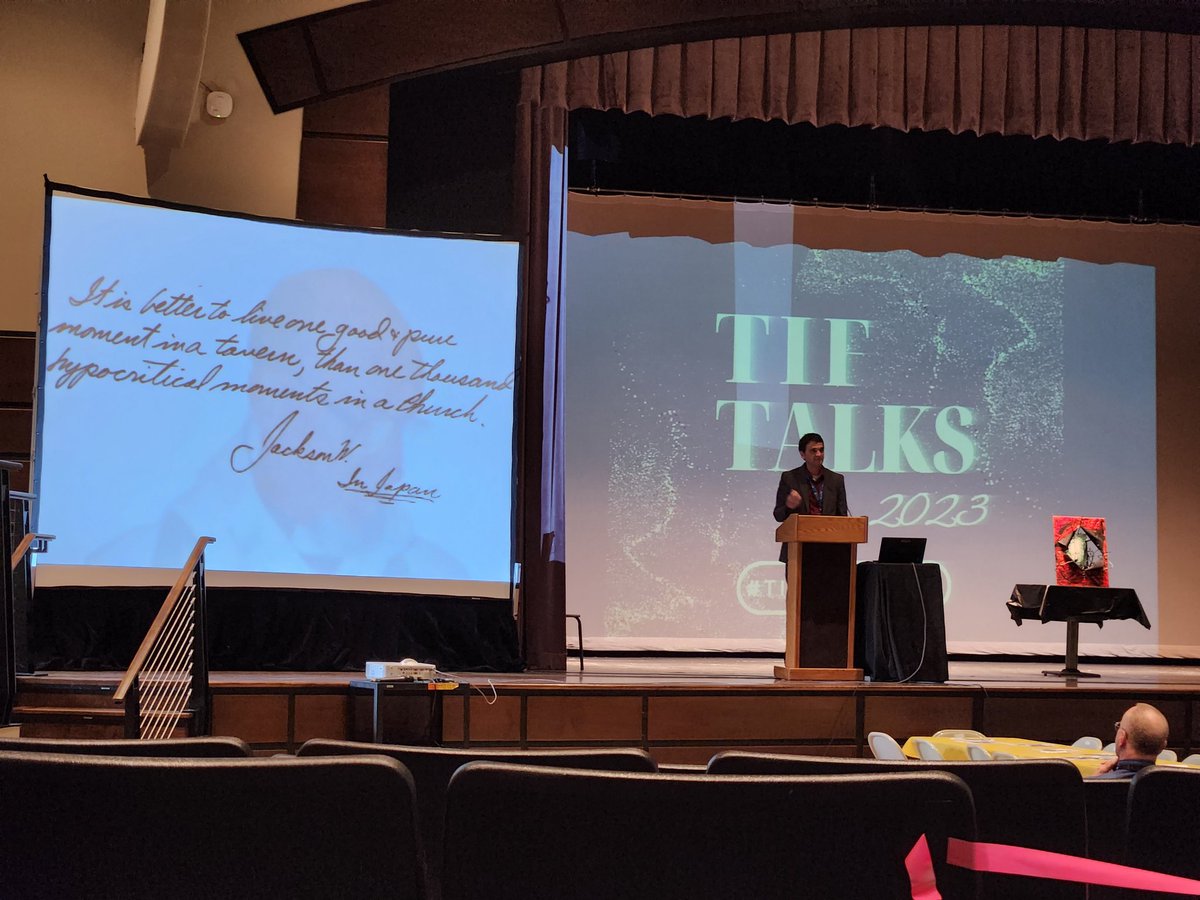 CDEOMalley's tweet photo. Inspirational speech from John Arcese. #tiftalks https://t.co/Lqt8ZRr39P