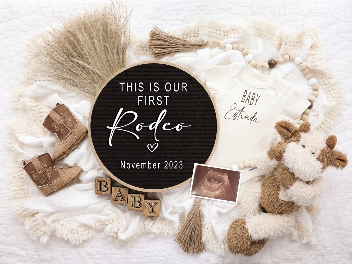 The secret is finally out! Blessings from the Lord. Our little love is on the way Baby Estrada coming November 2023🤍